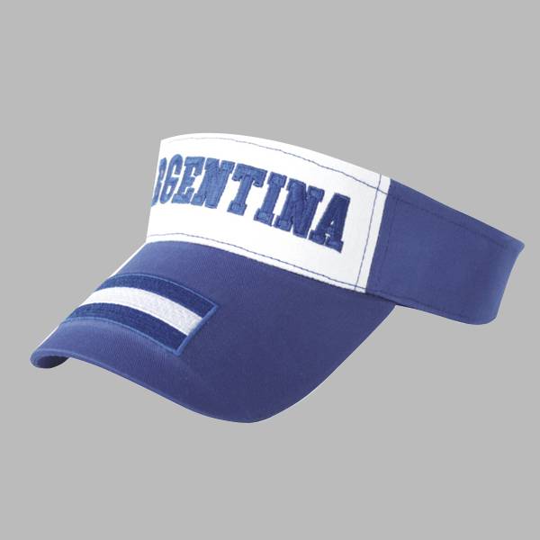 522: world cup visor,cotton visor,emboridery visor hat